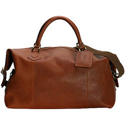 Barbour Leather Medium Explorer Holdall